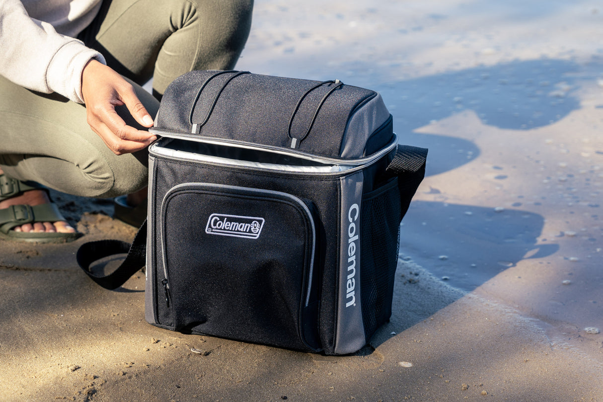 COOLER 30 CAN SOFT COOLER BLACK COLEMAN