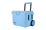 COOLER PRO 52L WHEELED HARD COOLER BLUE SKY COLEMAN