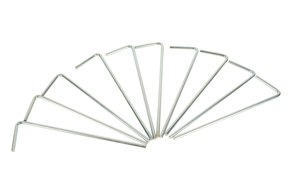 TENT PEGS STEEL 23CMx3MM 10PK AC CC1002