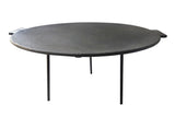 45CM CAST BBQ PLATE WITH LEGS 6KG 45CM