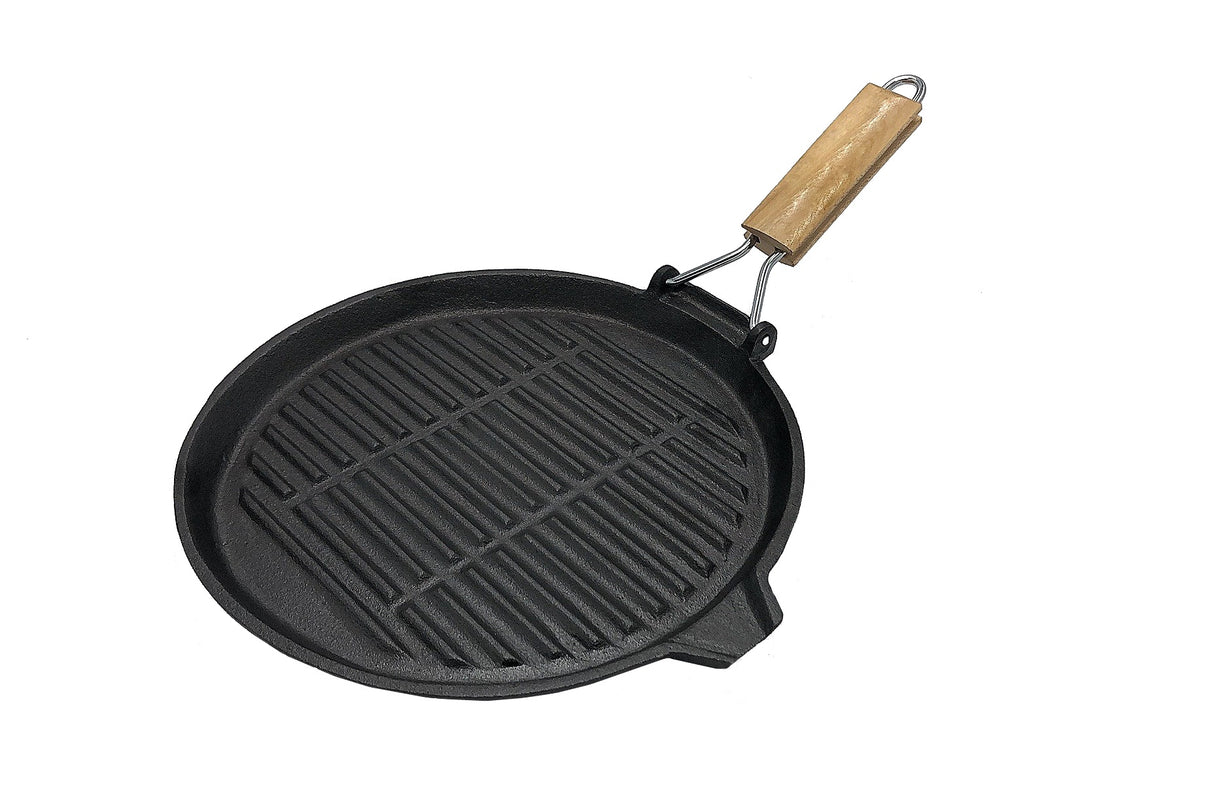 24CM ROUND GRILL PAN 1.3KG