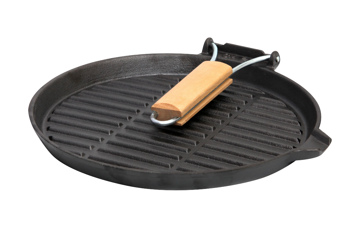 24CM ROUND GRILL PAN 1.3KG