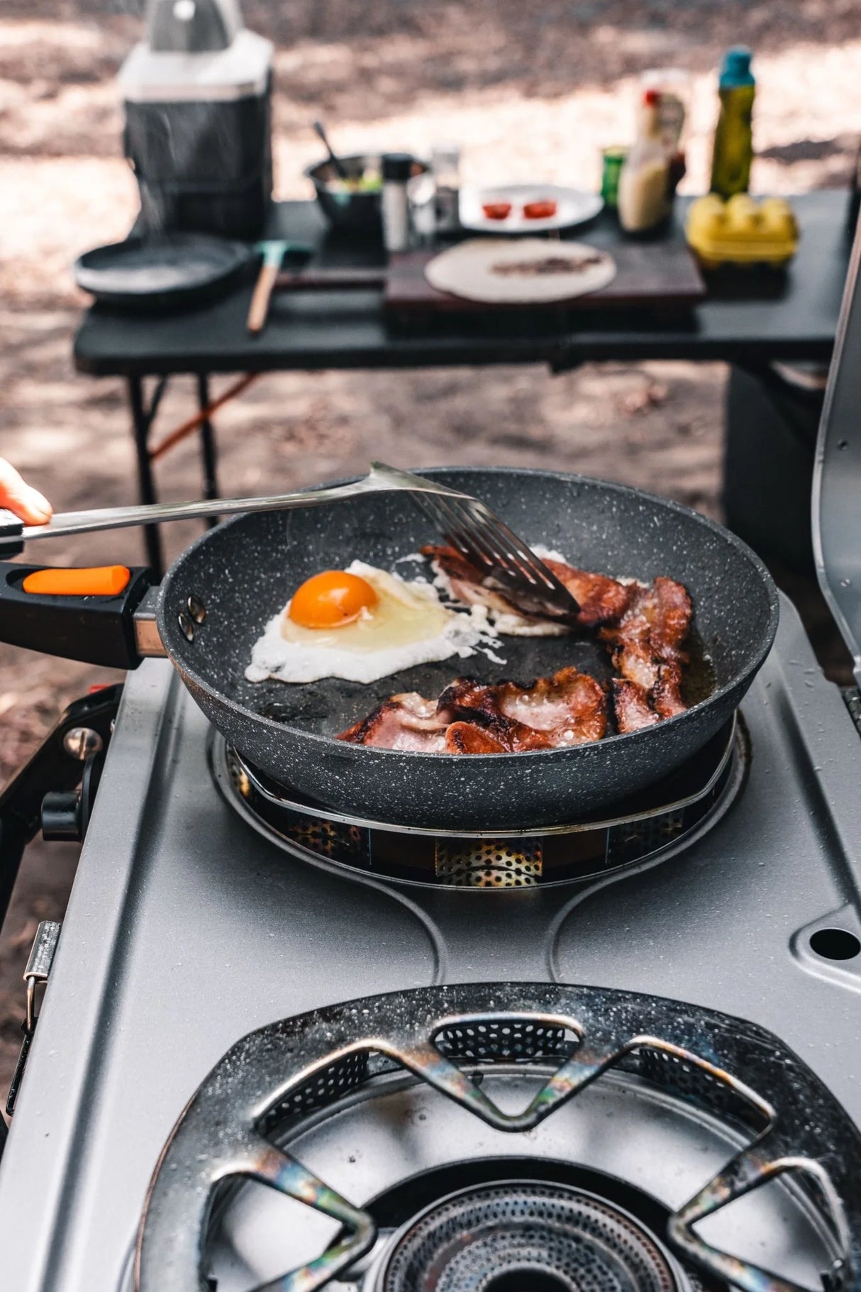 Non Stick Induction Safe Fry Pan with Detachable Handle 24cm