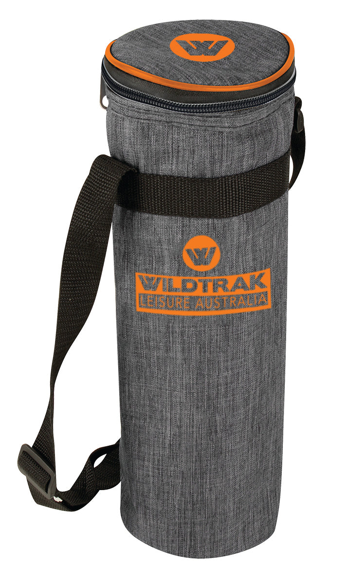 Staycool 1.5L Wine Bottle Soft Cooler Storage Bag with Zip Lid and Adjustable Shoulder Strap