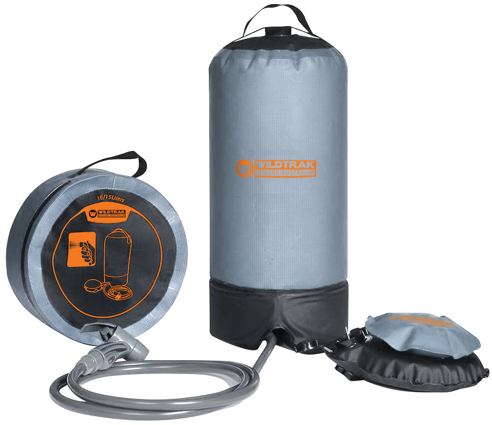 H/D 15L PORTABLE SHOWER BAG WITH FOOT PUMP