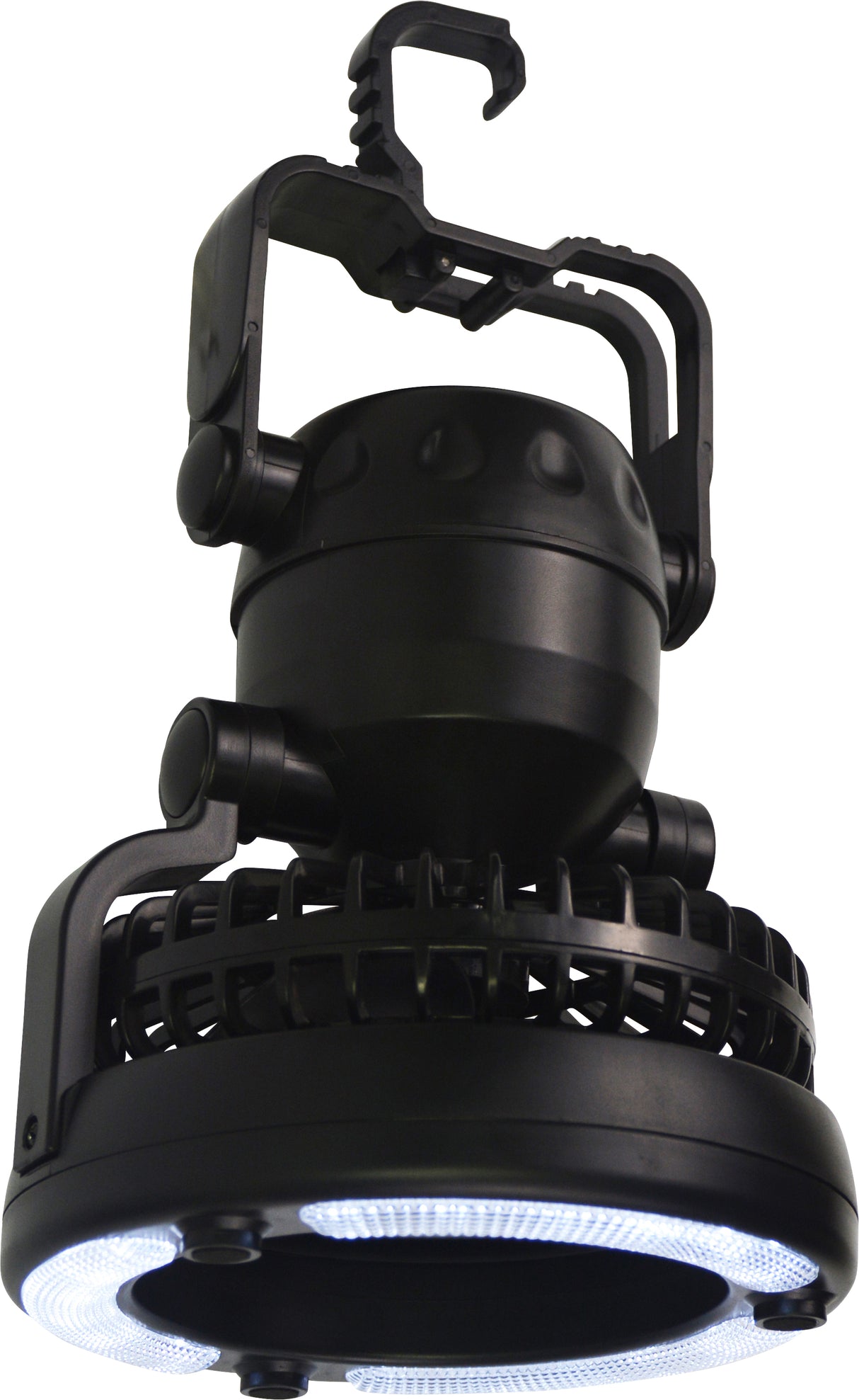 Portable 2in1 LED Light and Fan 16.7x18.5cm, 50 Hours Low Speed, Battery Operated